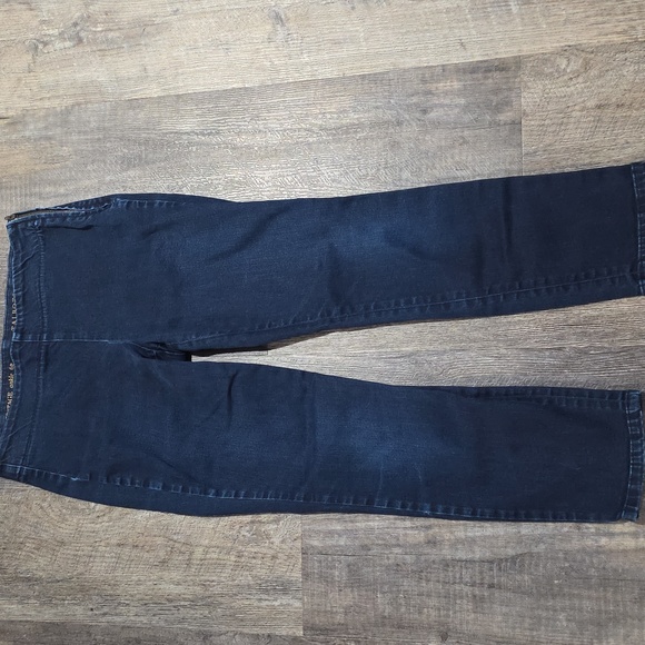 Talbots Jeans Women's Size 6P Heritage Ankle Dark Wash Side Zip - Picture 1 of 9